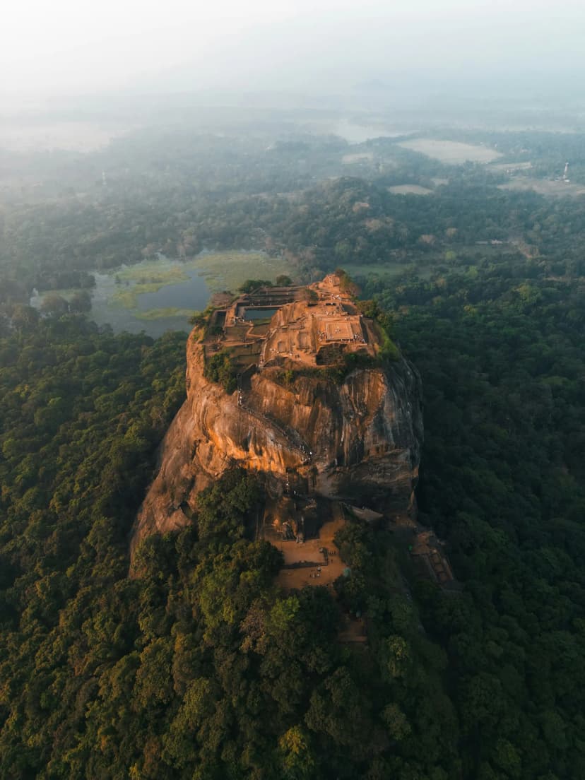 Schöne Aussicht auf Sri Lanka